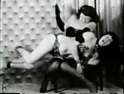 400px x 304px - Video:Irving Klaw - Bettie Page as a spanked slave girl ...