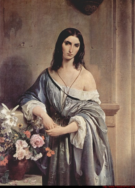 File:Francesco Hayez - Melancholischer Gedanke.jpeg