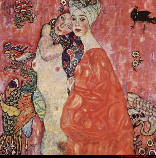 File:Gustav Klimt - Die Freundinnen.jpeg